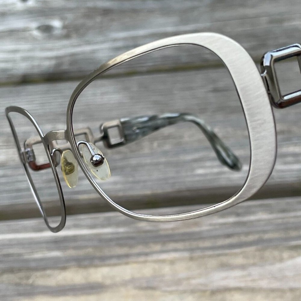 Dana Buchman Women Eyeglasses/Sunglasses Metal Frame light gunmetal Tone PARMA G